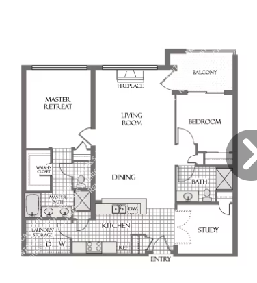 Upgraded 4th Floor Condo at Tapestry on Central 2 Bed + Studio property image